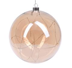 Miloo Home Led Bauble Jantar 20 Cm