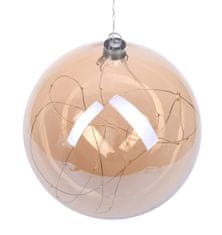 Miloo Home Led Bauble Jantar 20 Cm