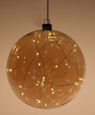 Miloo Home Led Bauble Jantar 20 Cm