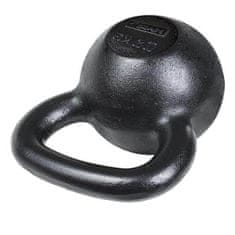 HMS Litinový kettlebell KZG32 32 kg, černý