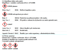 HB BODY P334 - Černá (1l) - vysoce kvalitní akrylátový plnič na opravy karosérií 