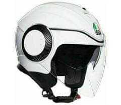 AGV Helma na moto ORBYT E2205 SOLID PEARL WHITE vel. S