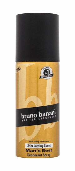 Bruno Banani 150ml mans best with spicy cinnamon, deodorant