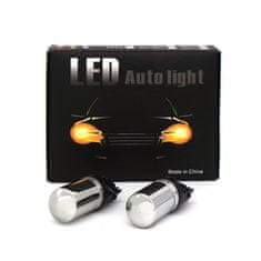 motoLEDy LED 2x 3156 12-24V canbus orange PREMIUM žárovky