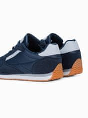 OMBRE Ombre Pánské sneakers boty T310 - námořnická modrá - 45