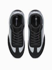 OMBRE Pánské sneakers boty T349 - černá - 40