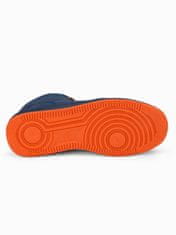 OMBRE Pánské sneakers boty T311 - námořnická modrá - 40