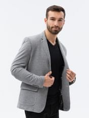 OMBRE Pánské casual sako M162 - šedá - L