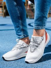 OMBRE Ombre Pánské sneakers boty T371 - bílá - 41