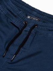 OMBRE Ombre Pánské jogger kalhoty P885 - námořnická modrá - M