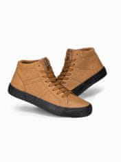 OMBRE Ombre Pánské sneakers boty T379 - camel - 43