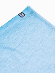 OMBRE Ombre Pánské tričko bez potisku S1388 - světle nebesky modrá - M