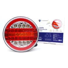 motoLEDy Multifunkční LED lampy, 12-24V kulaté