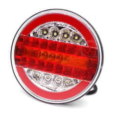 motoLEDy Multifunkční LED lampy, 12-24V kulaté