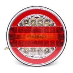 motoLEDy Multifunkční LED lampy, 12-24V kulaté