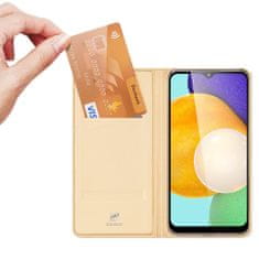 Dux Ducis Skin knížkové pouzdro na Samsung Galaxy A03s gold