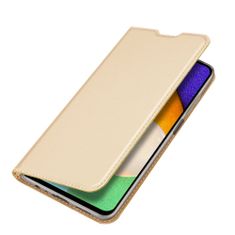 Dux Ducis Skin knížkové pouzdro na Samsung Galaxy A03s gold