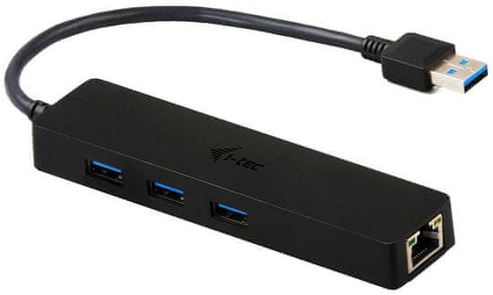 I-TEC USB 3.0 Slim HUB 3 Port + Gigabit Ethernet Adapter