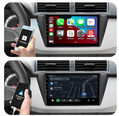 Android Autorádio Škoda Fabia 3, mk3 2015-2021 s GPS navigací, WIFI, USB, Bluetooth - Handsfree, 2din rádio ŠKODA FABIA 3. GENERACE