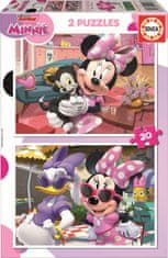 Educa  Puzzle Minnie 2x20 dílků