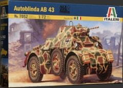 Italeri  Model Kit military 7052 - AUTOBLINDA AB 43 (1:72)