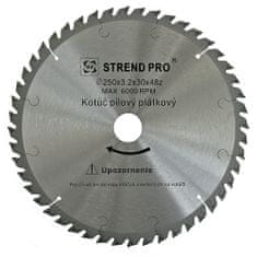 Strend Pro SuperSaw NWS 160x2,5x20 48T, pilový list na dřevo, SK plátky