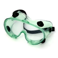 Safetyco B403 brýle, čiré, ochranné, s ventily, uzavřené
