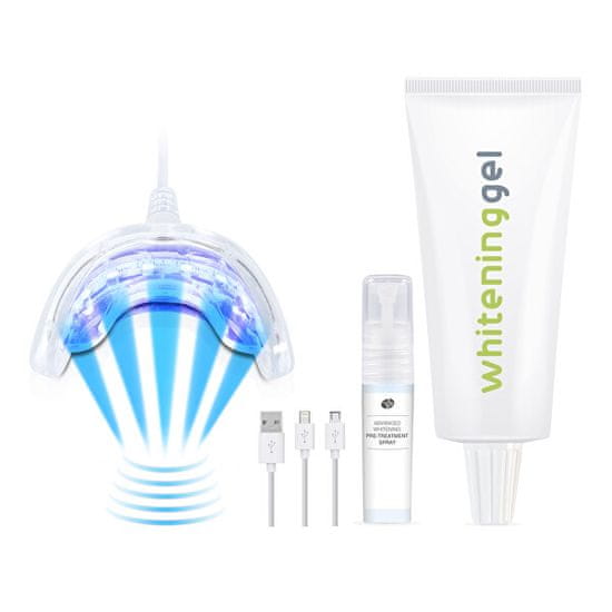 RIO Cestovní lampa na bělení zubů USB Teeth Whitening