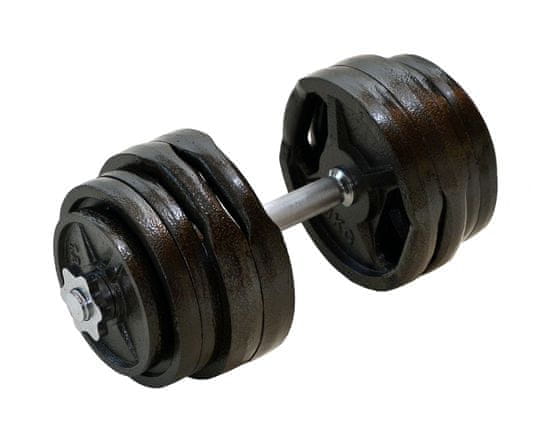 FitnessLine Jednoruční nakládací činka - 35 kg