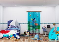 AG Design Dětský foto závěs DISNEY NEMO 140 x 245 cm 