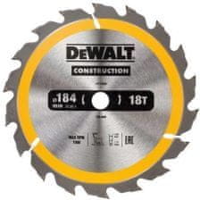 DeWalt DEWALT PIŁA TARCZ.184x16mmx24z