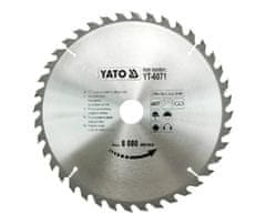 YATO YATO PIŁA TARCZOWA WIDIOWA 250x30mm 40-ZĘBÓW 6071