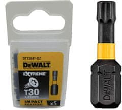 Dewalt Hit End T30X25 /5 Ks. Extrémní Nárazové Zkroucení