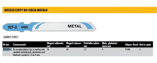 Dewalt 76Mm Raser Blade 5Ks. Metal