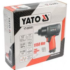 YATO RÁZOVÝ KLÍČ YATO AIR 1150NM 1/2 "