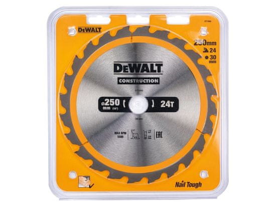 DeWalt DEWALT PIŁA TARCZ.250x30mmx24z