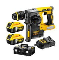 DeWalt VRTACÍ A SILOVACÍ KLADIVO DEWALT SDS-PLUS 18V 2,1J 2 x