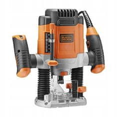 shumee FRÉZA S HORNÍM VŘETENEM BLACK+DECKER 1200W + 6 FRÉZ /KW1200EKA