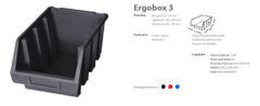 Patrol Ergobox 3 Red, 170 X 240 X 126 Mm