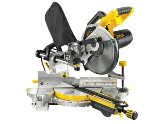 Stanley STANLEY MITER PILA 254 mm 2000 W S PODÁVAČEM PODÁVÁNÍ FME720