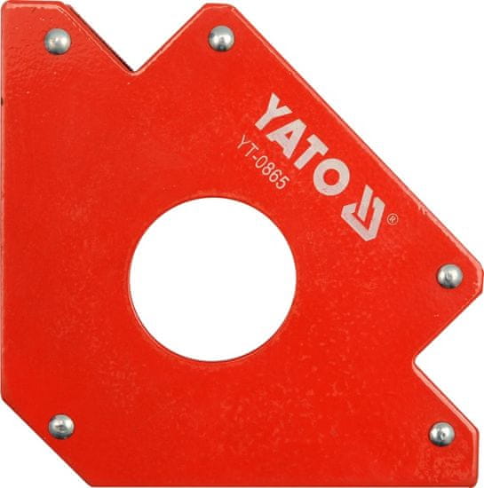 Yato Magnetický Svářecí Úhelník 102X155X17Mm 0864