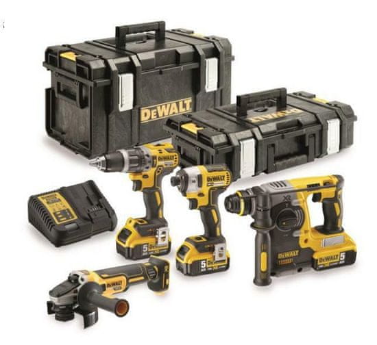 DeWalt DEWALT COMBO SADA 18V (DCG405 + DCH273 + DCD796 + DCF8