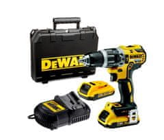 DeWalt VRTACÍ KLADIVO DEWALT 18V 70 / 27Nm 2x2