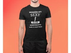 Fenomeno Pánské tričko - Sexy basketbalista - černé Velikost: S