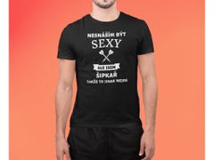 Fenomeno Pánské tričko - Sexy šipkař - černé Velikost: S