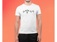 Fenomeno Pánské tričko - Tep(šipky) - bílé Velikost: 4XL