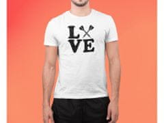 Fenomeno Pánské tričko - Love(šipky) - bílé Velikost: S
