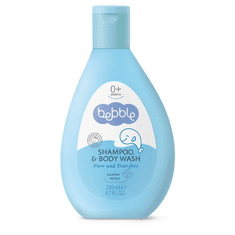 Bebble Dětský šampon a mycí gel s levandulí Bebble 200 ml