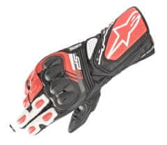 Alpinestars Rukavice na moto SP-8 V3 black/white/bright red vel. 2XL