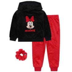 Disney Dívčí velurové tepláky + froté Minnie Mouse DISNEY, Minnie, 116